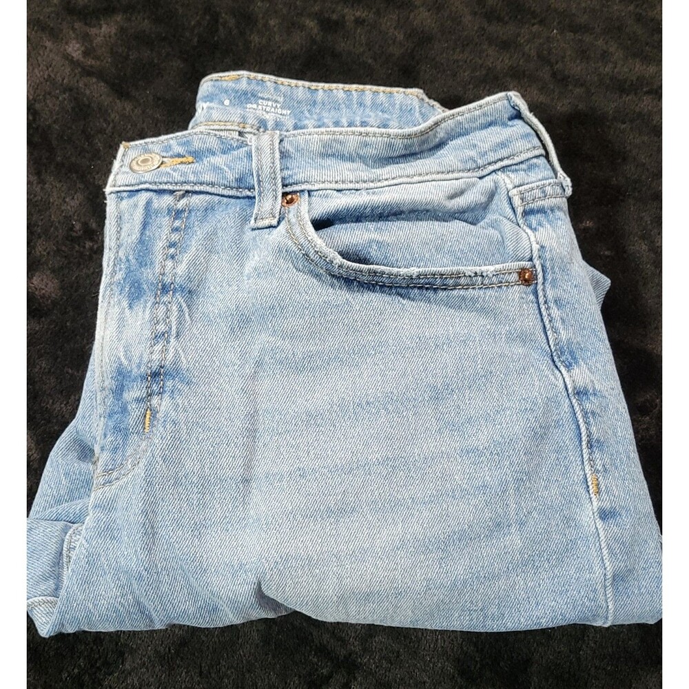 Woman's Old Navy Size 6 Light Jeans High Rise Curvy OG Straight